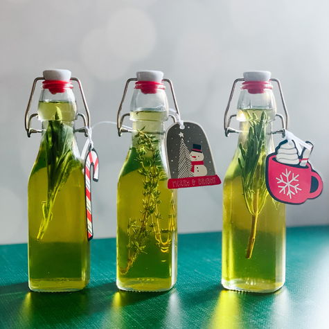 DIY Herb Infused Olive Oils