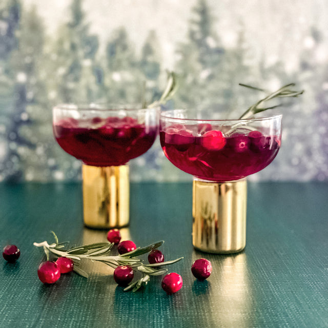 Christmas Cranberry Spritzer