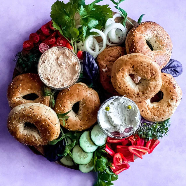 Mother's Day Brunch Bagel Board